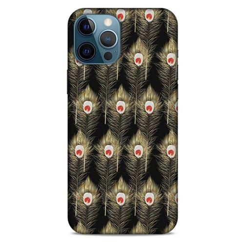 Apple iPhone 12 Pro Max Kılıf Desenli Özel Seri Tüyler (22) Tam Koruma Kılıfı