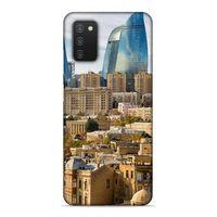 Samsung Galaxy A03s Uyumlu Kılıf Azarbaijan (31) TPU Kılıf Bakü Kuleler
