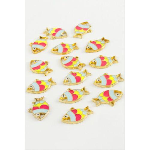 Balık Tek Kulp Mineli Bileklik ve Kolye Ucu Aparatı 1 Adet