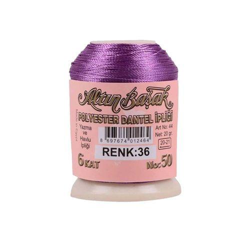 3 Adet Altınbaşak Oya ve Dantel İpi 20 gr - Royaleks - No: 036