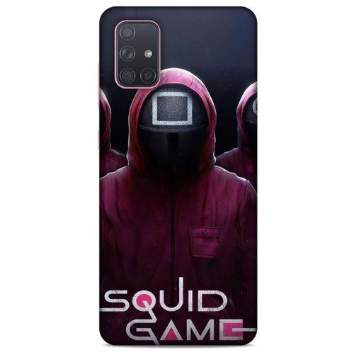 Samsung Galaxy A71 Uyumlu Kılıf Squid Game (16) Kalın Kılıf Mi-Hi