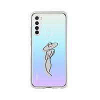 Redmi Note 8 Madame Desenli Premium Şeffaf Silikon Kılıf