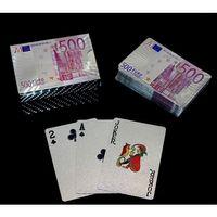 Euro Tasarımlı Gümüş İskambil Oyun Kartı Alk2812