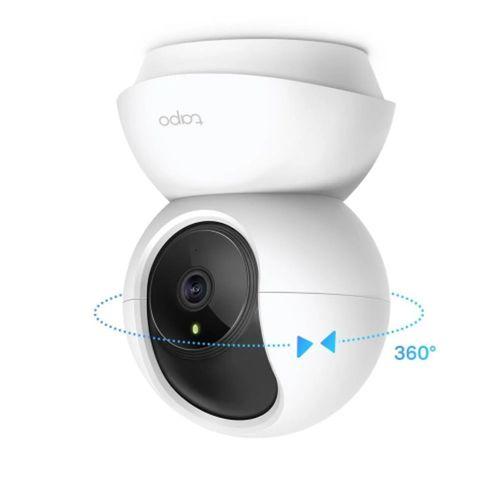 TP-LINK Tapo C210, 3,0Mpix, İç ve Dış Mekan, WiFi,  9Mt. Gece Görüşü, 360 Dönüş, Dikey ve Yatay Hareket, İki Yönlü Ses Güvenlik Kamerası