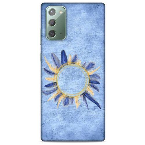 Samsung Galaxy Note 20 Kılıf Desenli Özel Seri Tüyler (19) Kılıfları