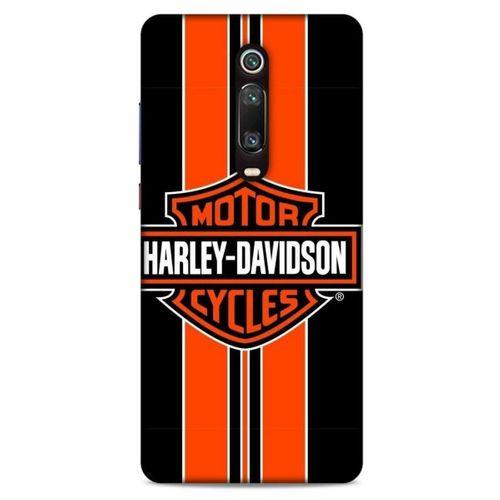 Xiaomi Redmi K20 Uyumlu Kılıf Motorsiklet (36) Glitter Kılıf Harley Davidson