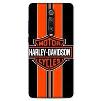 Xiaomi Redmi K20 Uyumlu Kılıf Motorsiklet (36) Glitter Kılıf Harley Davidson