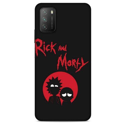 Xiaomi Poco M3 Uyumlu Kılıf Rick And Morty (17) Tasarım Kılıf Principal Gene