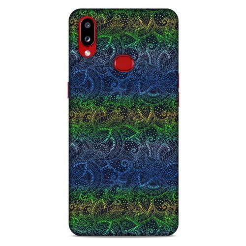 Samsung Galaxy A10s Kılıf Desenli Özel Seri Tüyler (44) Tough Armor Kılıf