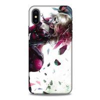 Apple Iphone X Uyumlu Kılıf Harley Quinn (17) Tasarım Kılıf Kayısı