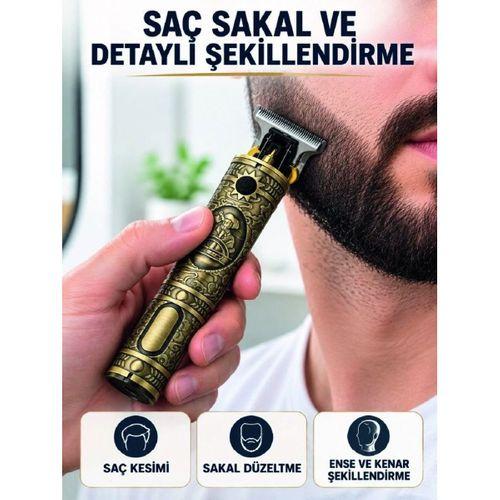 Saç Sakal Ense Düzeltme Makinesi 300 Dakika Çalışma Süreli Şarj Edilebilir