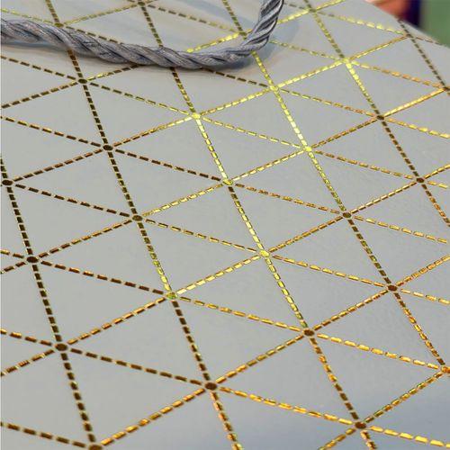 Beyaz Desenli Küçük Boy Hediye Çantası