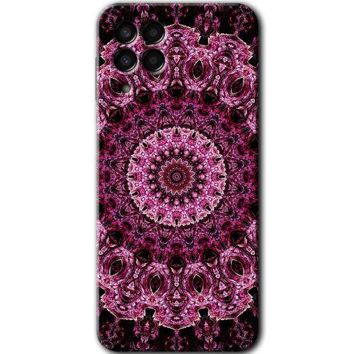 Potkal Hediye Fabrikası Samsung Galaxy M33 Kılıf HD Desen Baskılı Arka Kapak - Mandala Patterns Kaleidoscope
