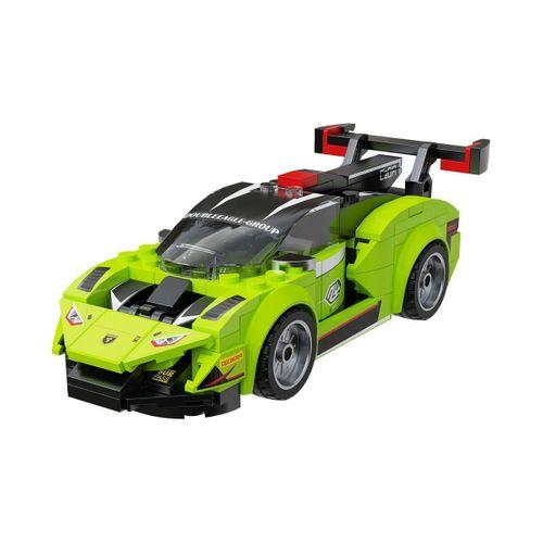 C55052W CADA YEŞİL SPOR ARABA 165 PARÇA BLOCK OYUNCAK