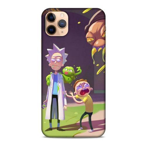 Apple Iphone 11 Pro Uyumlu Kılıf Rick And Morty (31) TPU Kılıf Cronenberg Rick