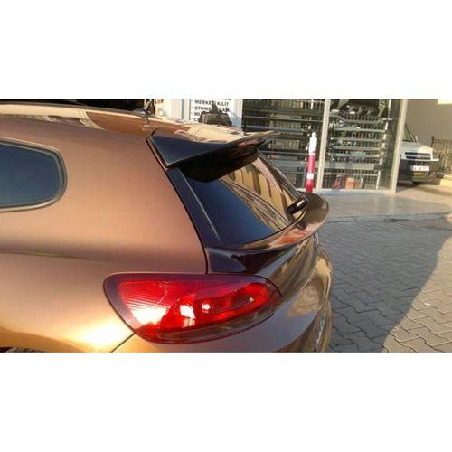 Volkswagen Scirocco Uyumlu Makyajsız İnce Spoiler (Fiber)