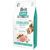 Brit Care İdrar Yolu Problemi Olan Kısırlaştırılmış Kediler İçin, Tahılsız, Hipoalerjenik, Taze Tavuk Etli Kuru Mama 7 kg