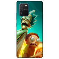 Samsung Galaxy S10 Lite Uyumlu Kılıf Rick And Morty (24) Darbe Emici Kılıf Frank Palicky
