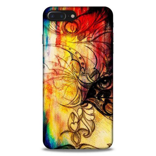 Lopard Apple Iphone 8 Plus Uyumlu Kılıf Manipülasyon ☻ (36) Glitter Kılıf Desenli