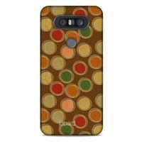 LG K41S - K51S Kılıf Pastel Renkler (43) Thin Fit Kılıf Kahve Yeşil