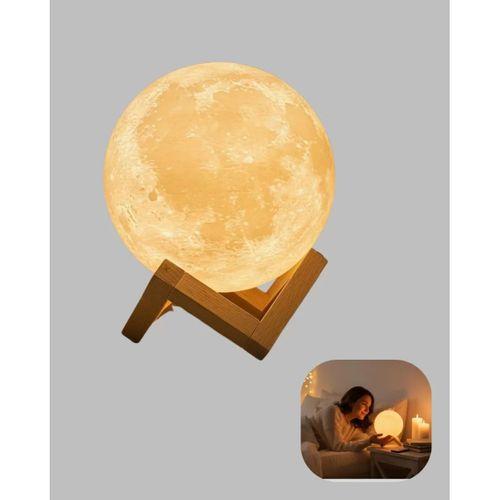Rgb Modlu 16 Renkli Ay Gece Lambası 3d Baskı