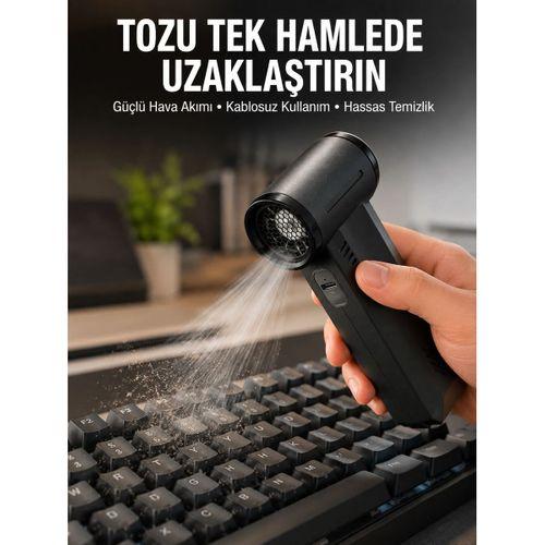 Yüksek Hızlı Kablosuz El Tipi Hava Üfleme Temizlik Cihazı Yeni Nesil