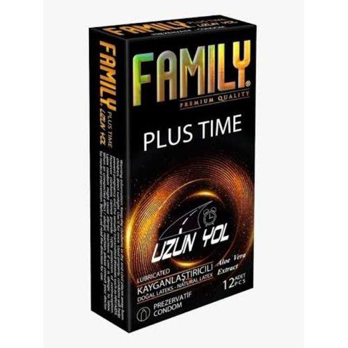 Family Plus Time - Uzun Yol Aloe Vera’lı Prezervatif