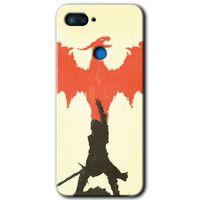 Xiaomi Mi 8 Lite Kılıf HD Desen Baskılı Arka Kapak - Dragon Hunter 1