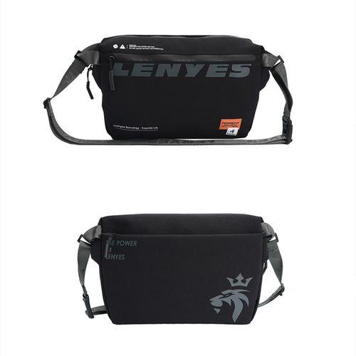 Lenyes LB594 Innovator Crossbody Serisi Manyetik Tokalı 500D Su Geçirmez Kumaşlı Çapraz Vücut Çantası