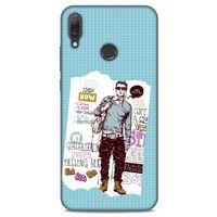 Sokak Modası 10 Huawei Y9 2019 Kılıf Desenli Silikon