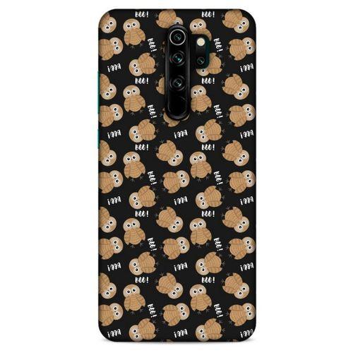 Baykuşlar (9) Desenli Silikon Kapak Telefon Kabı Xiaomi Redmi Note 8 Pro Kılıf