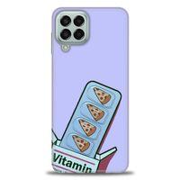 Samsung Galaxy M33 Kılıf HD Baskılı Kılıf - Vitamin + Tam Ekran Koruyucu
