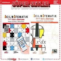 Acil Yayınları TYT ve AYT  Matematik Soru Bankası Setleri 2 Kitap