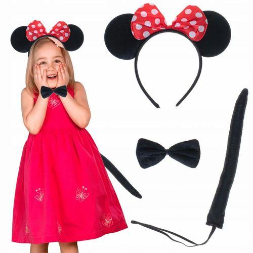 Minnie Mouse Taç Kuyruk Papyon Gösteri Seti