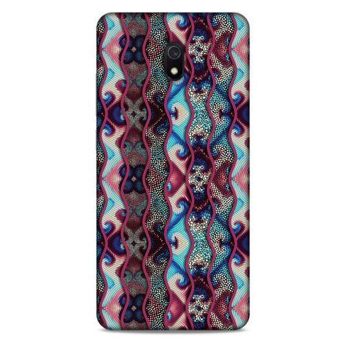 Xiaomi Redmi 8A Kılıf Baskılı Özel Seri Taşlı (40) Fit Silikon Kılıf