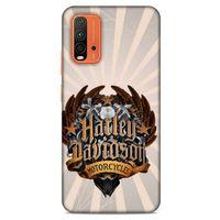 Xiaomi Redmi Note 9 4g Uyumlu Kılıf Motorsiklet (3) Kapak Harley Davidson