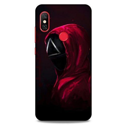Xiaomi Mi A2 Lite Uyumlu Kılıf Squid Game (50) Shockproof Kılıf Dong-Sun