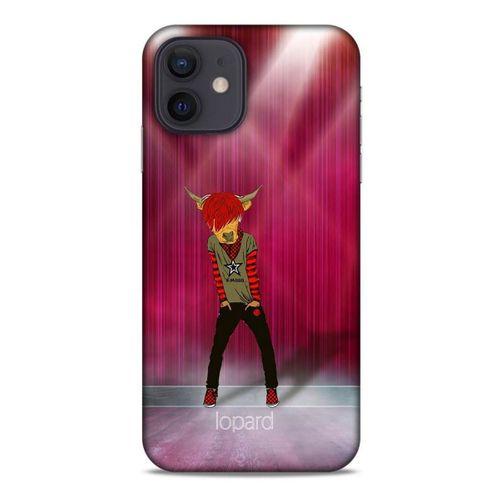 Apple iPhone 12 Kılıf FunnyMaX (27) Tasarımlı Kılıf Fuşya