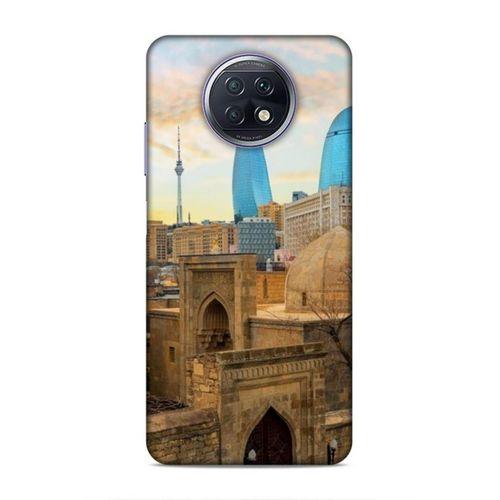 Xiaomi Redmi Note 9T Uyumlu Kılıf Azarbaijan (11) Tam Koruma Ateş Kuleleri