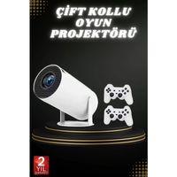 Taşınabilir Android Projeksiyon Ayaklı Çift Kollu 4k Çözünürlüklü Sinema Projeksiyonu