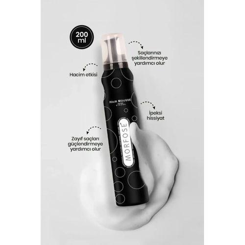 Extra Strong Saç Köpük 200 ML - Ekstra Hacim Tutuş - mrfs