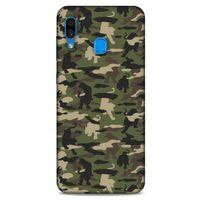 Kamuflaj 85 Samsung Galaxy A30 Kılıf Silikon Kapak