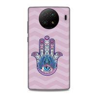 Lopard Xiaomi Redmi Note 9 5g Uyumlu Kılıf Nazarium (6) Silikon Kılıf
