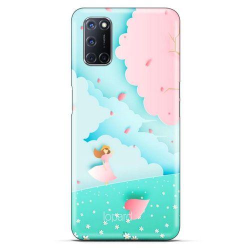 Alcatel 3x 2020 Kılıf Pastel Renkler (45) Liquid Air Kılıf Mavi Toz Pembe