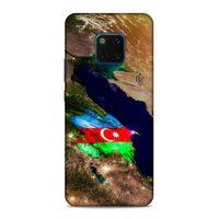 Huawei Mate 20 Pro Uyumlu Kılıf Azarbaijan (1) Kılıfı Azerbaycan Harita