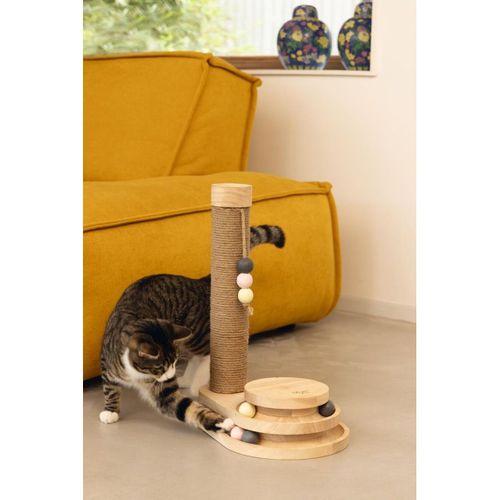 Beeztees DBL Kedi Tırmalama ve Oyuncağı, 38x24,5x47,5cm