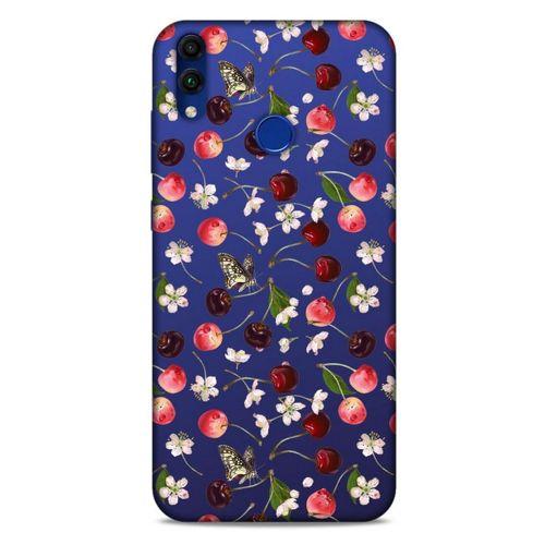 Frutix Kiraz 02 Huawei Honor 8C Kılıf Desenli Silikon