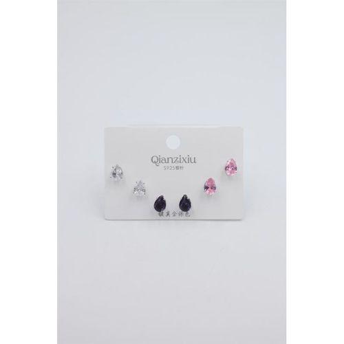 Çoklu Set Küpe - Gümüş