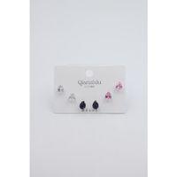 Çoklu Set Küpe - Gümüş