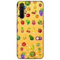 Frutix Meyve Mix 09 Oppo Realme 6 Kılıf Desenli Silikon